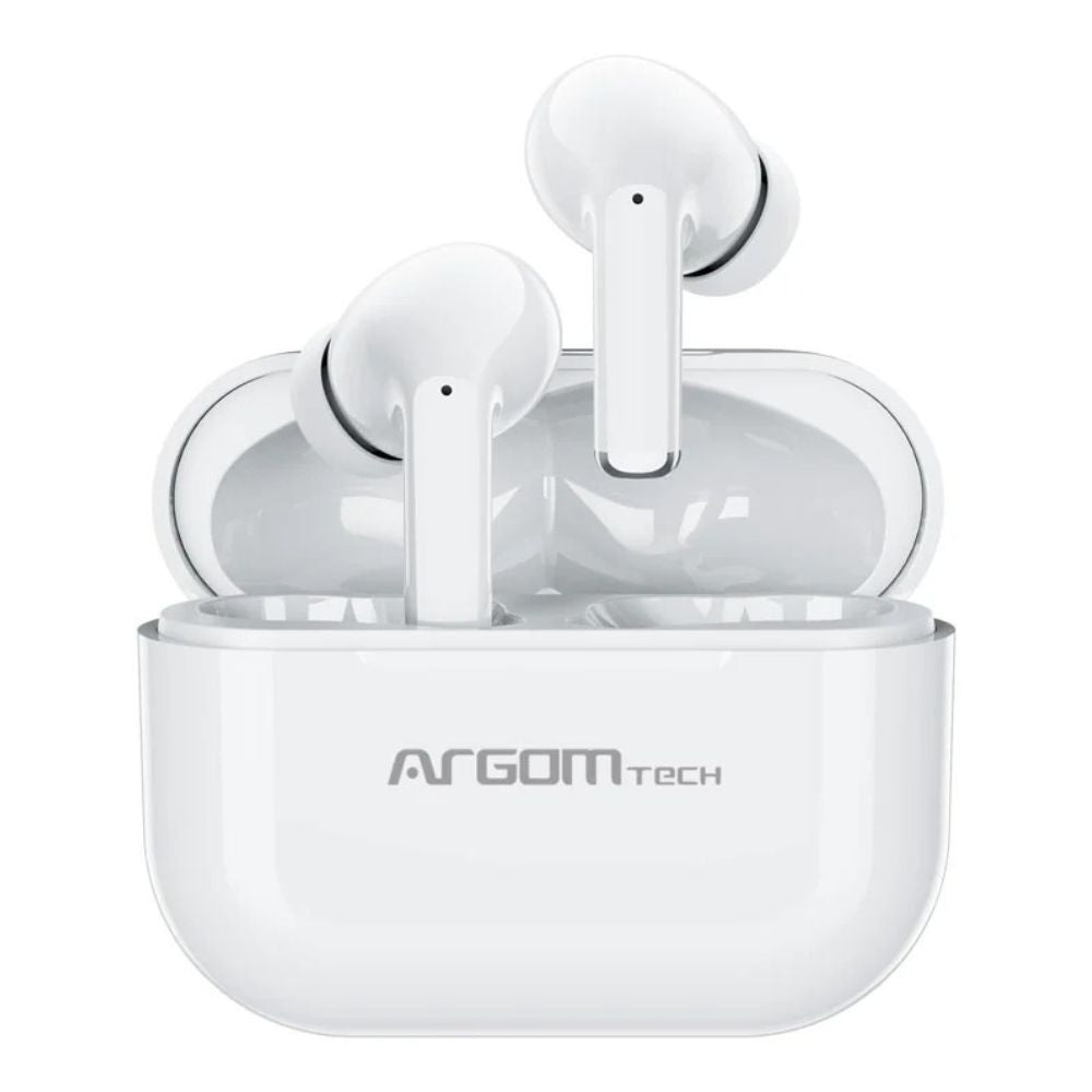 Argom Tech Audifonos Inalambricos Skei Pods E72 Doble Case Negro-Azul