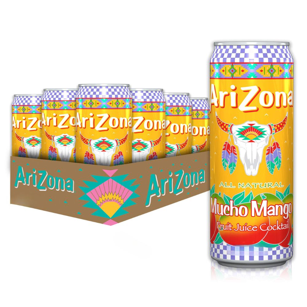 Arizona Mucho Mango Lata 340ml 30 Unidades