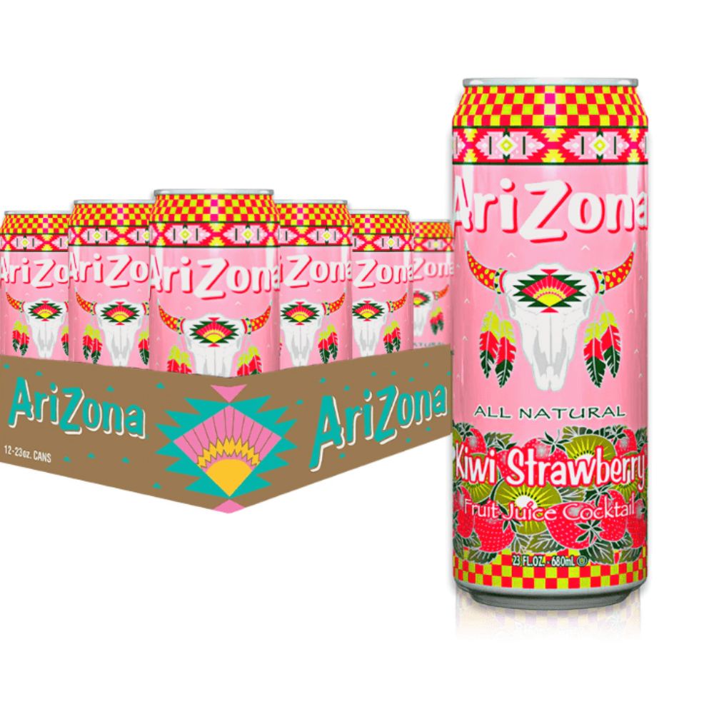 Arizona Kiwi Strawberry 650ml 24 Unidades