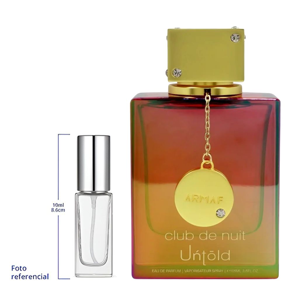 Armaf Club De Nuit Untold Decant Travel Size Eau De Parfum Unisex