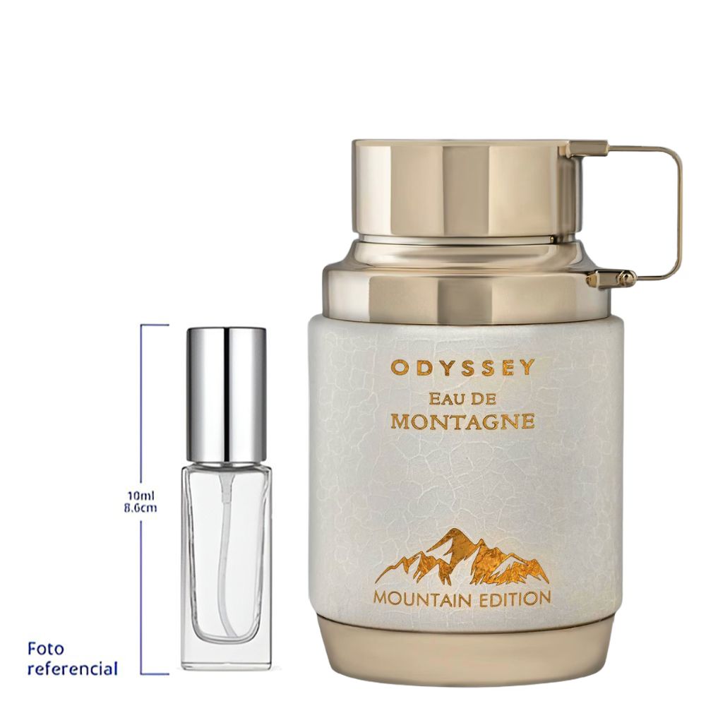 Armaf Odyssey Eau De Montagne Decant Travel Size Eau De Parfum Unisex