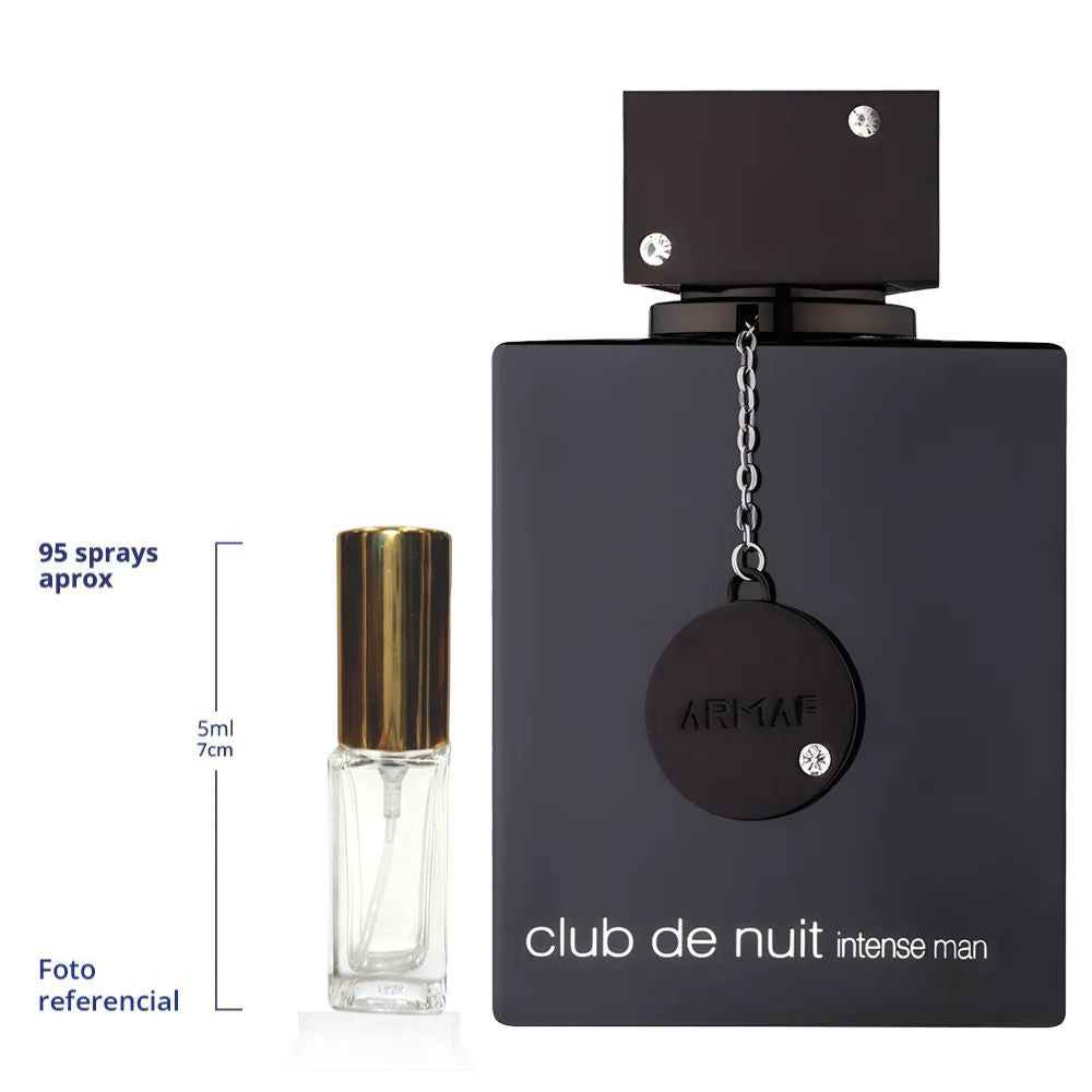 Armaf Club De Nuit Intense Decant Travel Size Eau De Toilette For Men