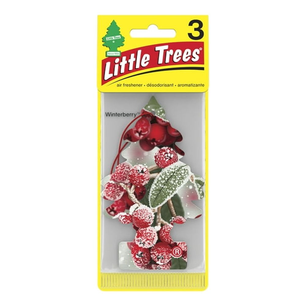 Aromatizante Little Trees Para Autos Winterberry 3Und