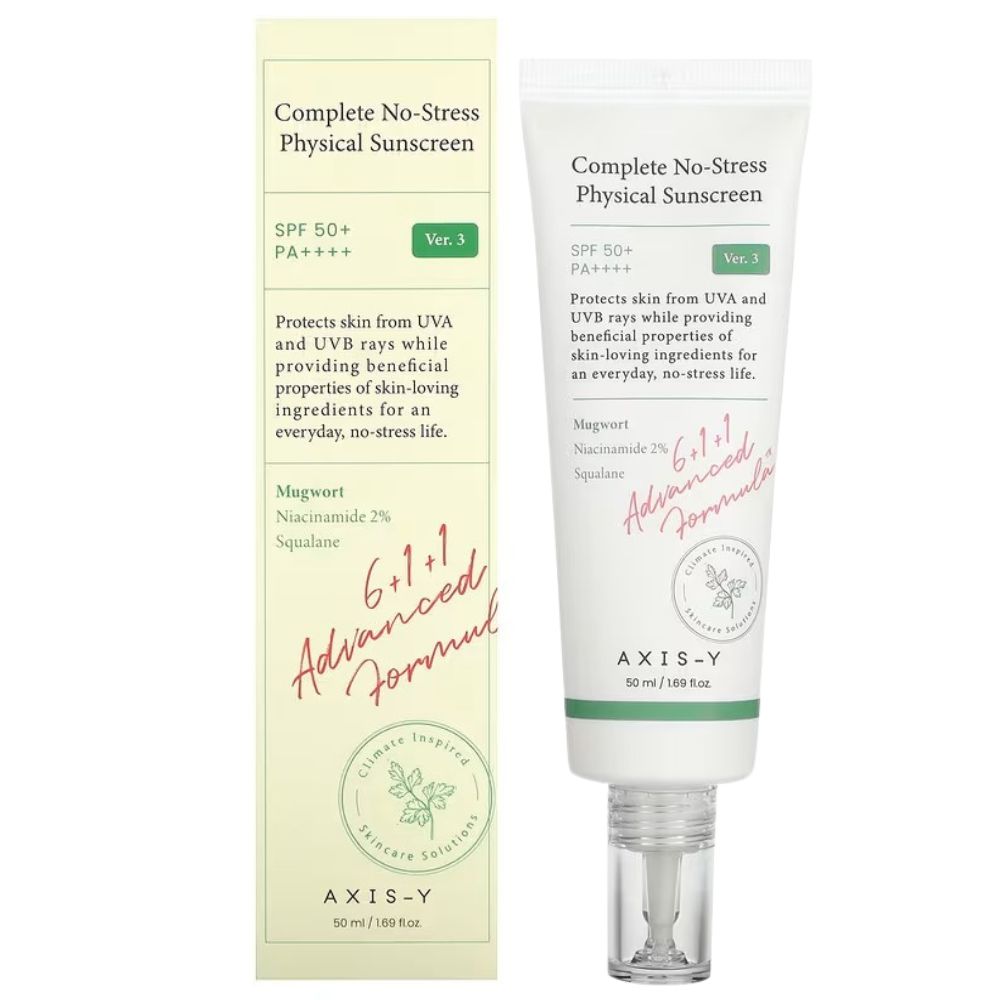 Axis-Y Complete No-Stress Physical Sunscreen 50ml