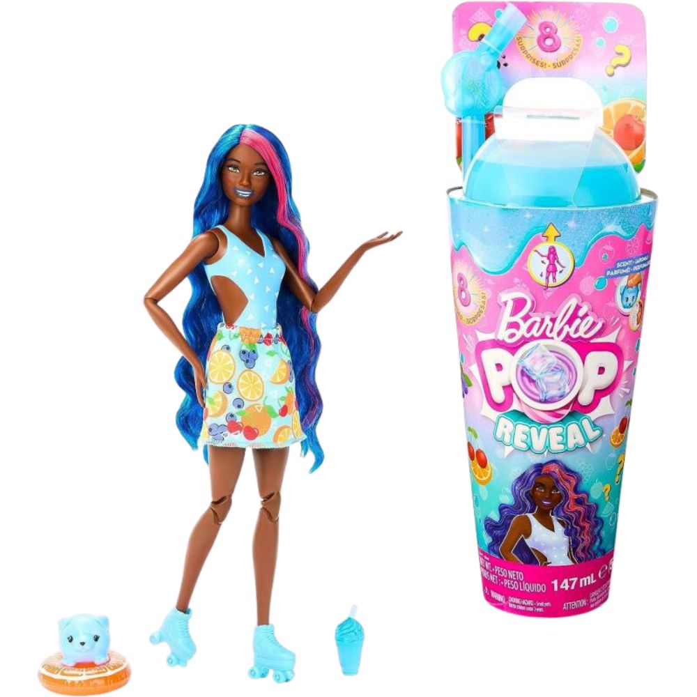 Barbie Pop Reveal 8 Surprises 147ml 3+ Blue