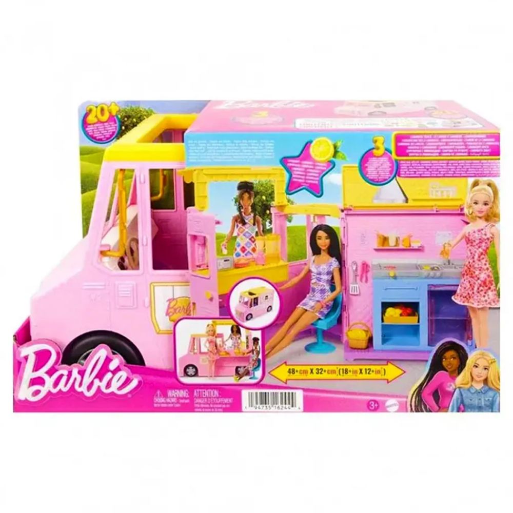 Barbie Lemonade Truck 20 Piezas +3