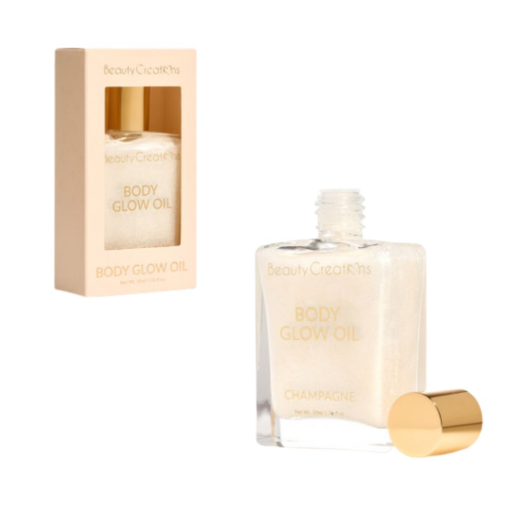 Beauty Creations Body Glow Oil - Iluminador Champagne 50ml