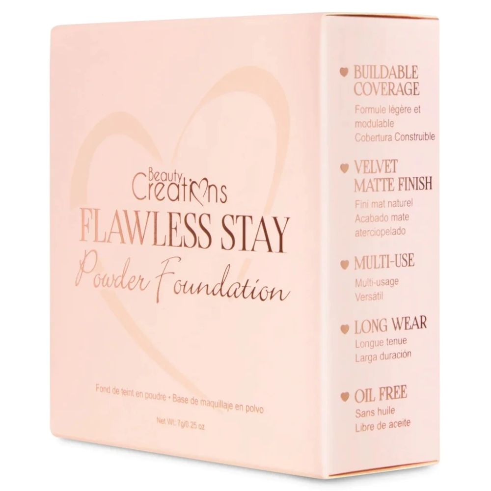 Beauty Creations Flawless Stay Powder Foundation FSP5.0