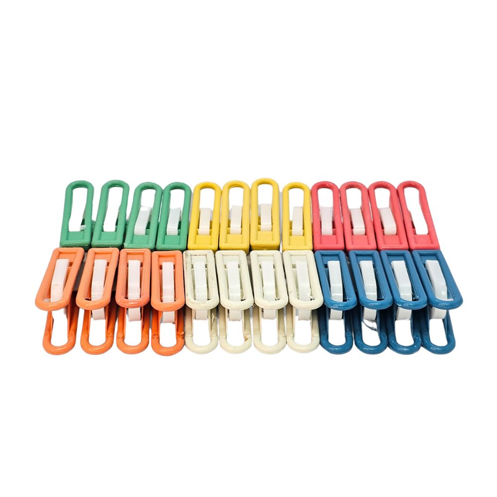 Plastihome pinzas multiuso colores surtidos 24 und