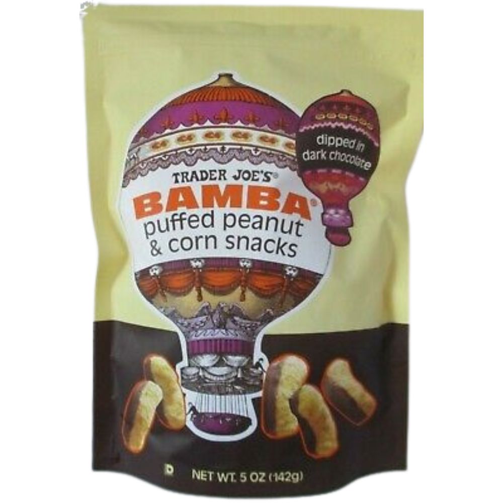 Trader Joe´s Bamba Stuffed Peanuts & Corn Snacks 142g