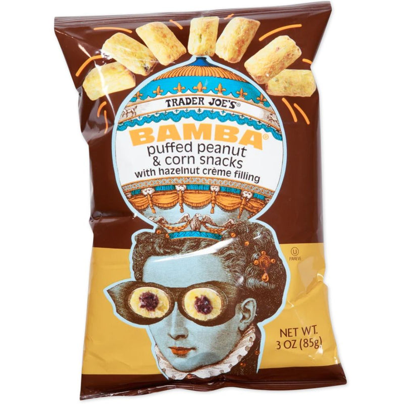 Trader Joe´s Bamba Stuffed Peanuts & Corn Snacks 85g