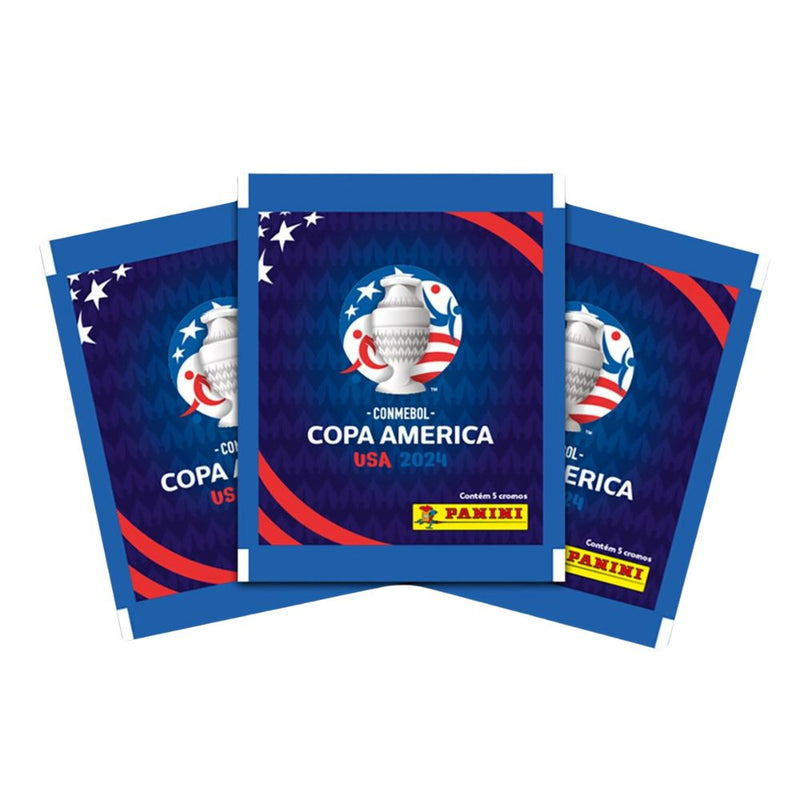 Caja de Barajitas 50 Sobres Copa América USA 2024 Álbum Panini