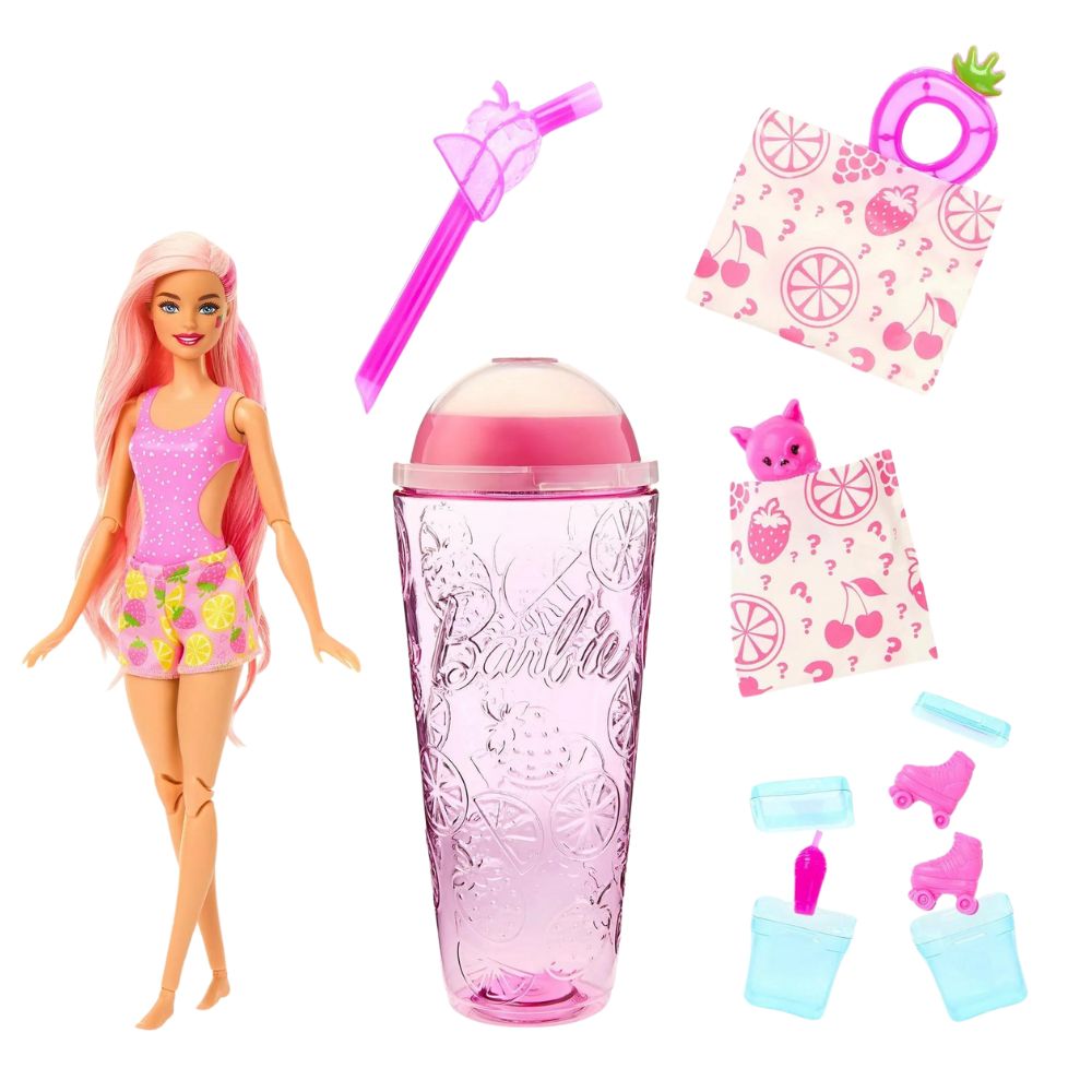 Barbie Pop Reveal 8 Surprises Strawberry And Lemonade 147ml 3+