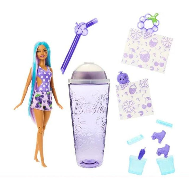 Barbie Pop Reveal 8 Surprises Grape Fizz 147ml 3+