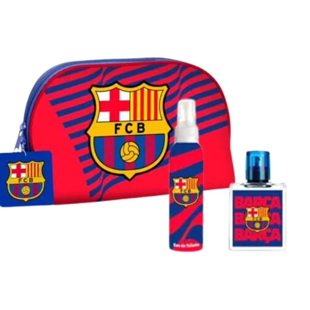 FC Barcelona Eau De Toilette Set 3 Piezas