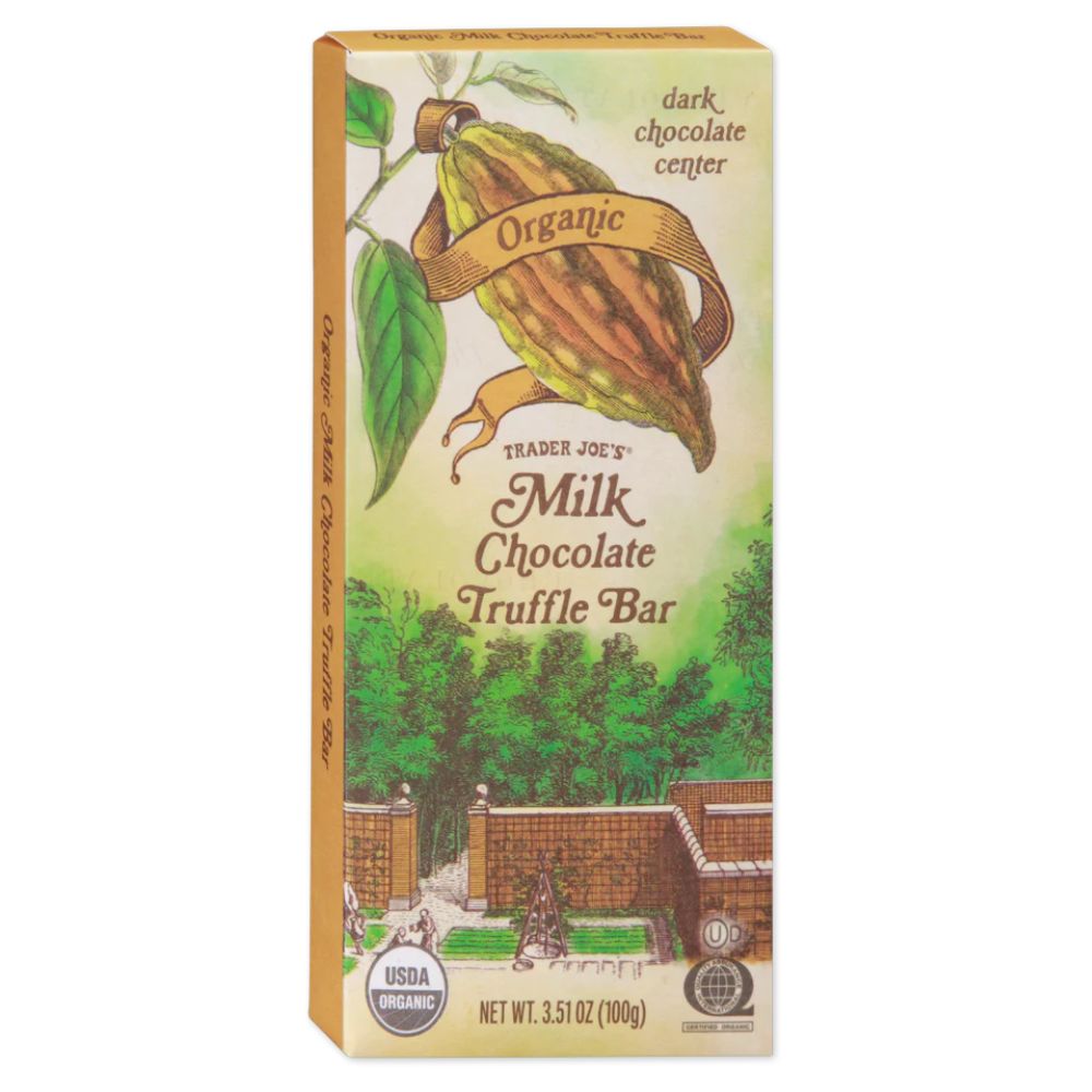 Trader Joe's Milk Chocolate Truffle Bar 100gr