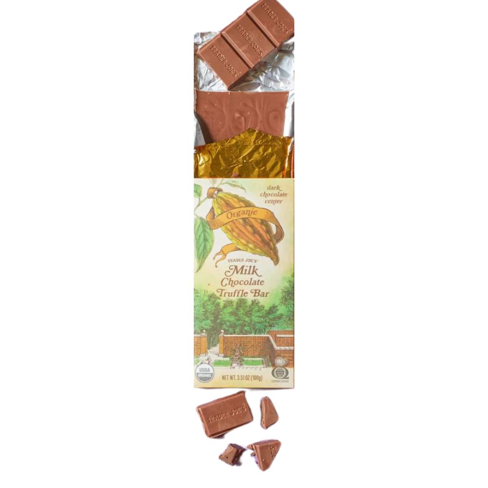 Trader Joe's Milk Chocolate Truffle Bar 100gr