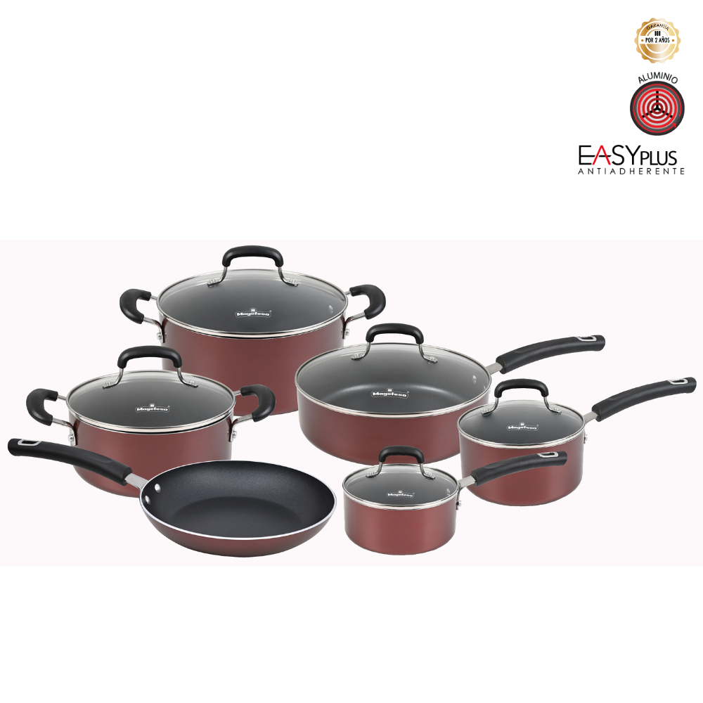 Magefesa Juego de Ollas Basic Bateria 11 Piezas