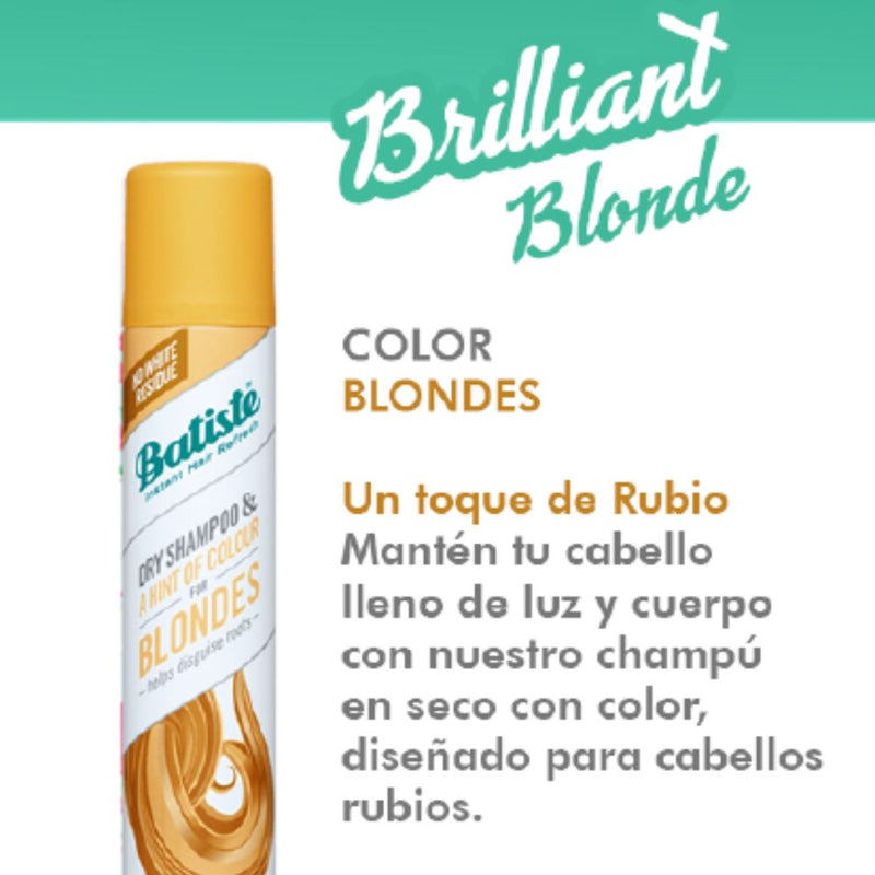 Batiste Shampoo Seco Blonde 200ml