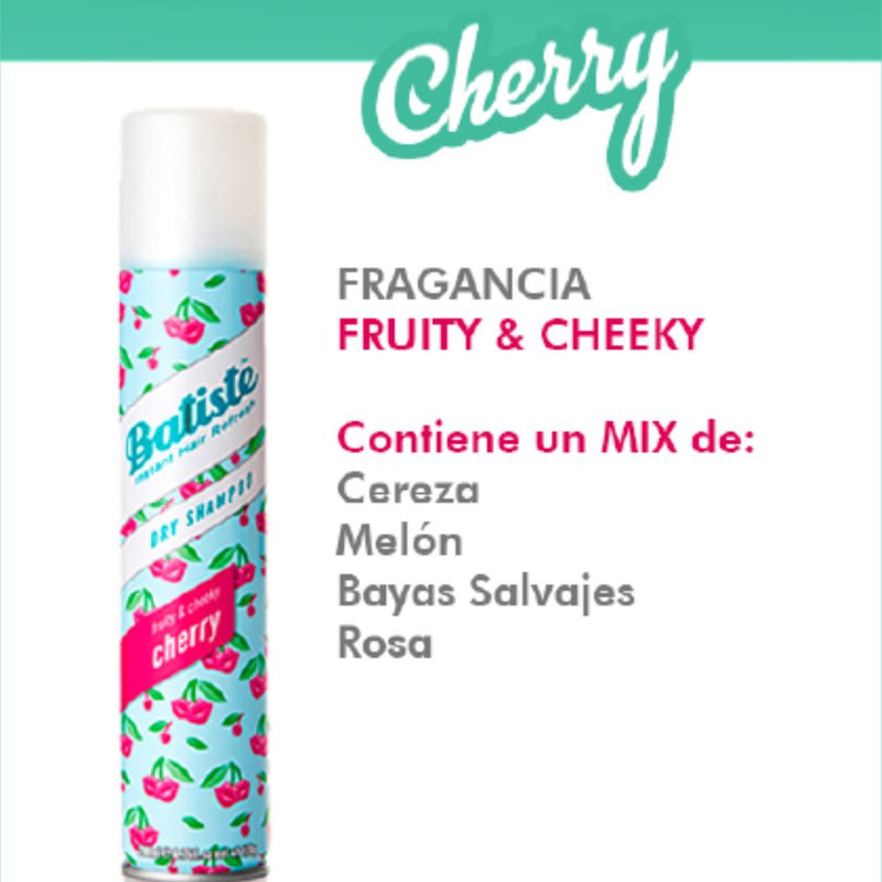 Batiste Shampoo Seco Dry Cherry 200ml