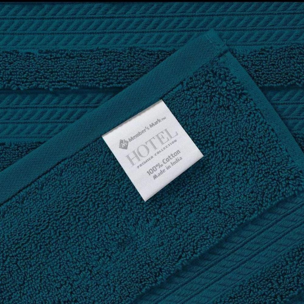 Toalla Hotel Premier Collection De Mano Color Dark Teal 40.64cm x 81.28cm 100% Algodon