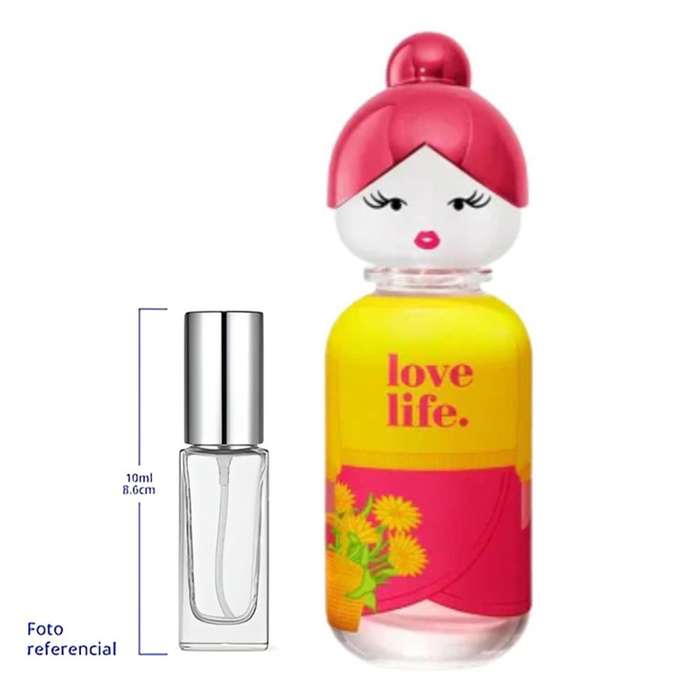 Benetton United Color Sisterland Yellow Peony Decant Travel Size Eau De Toilette For Women