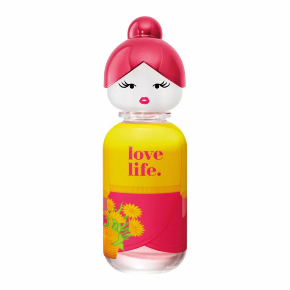 Benetton United Color Sisterland Yellow Peony Eau De Toilette For Woman 80ml