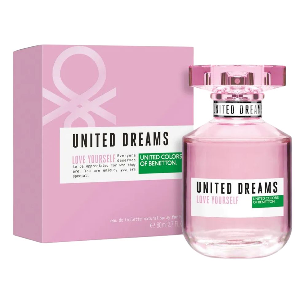 Benetton United Dreams Love Yourself Eau Toilette For Woman 80ml