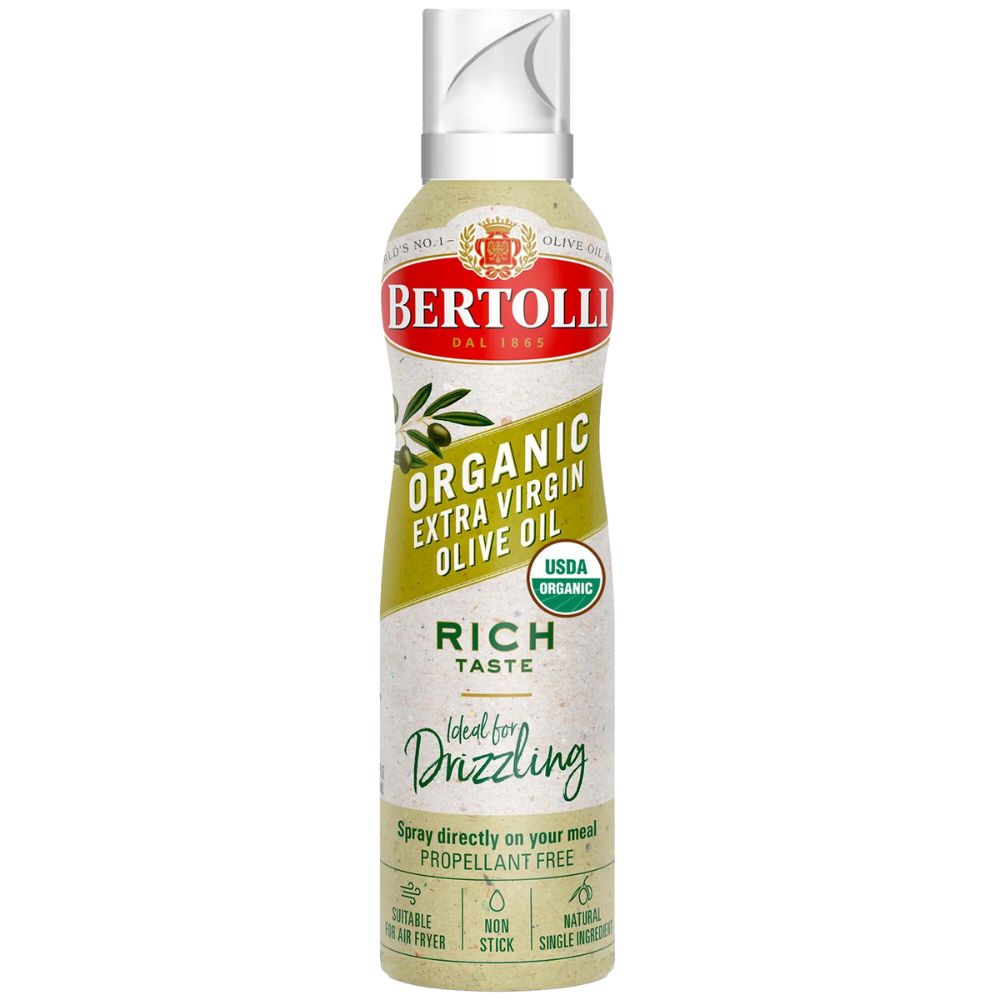 Bertolli Aceite Organic Extra Virgin Olive Oil Spray Rich Taste 145gr