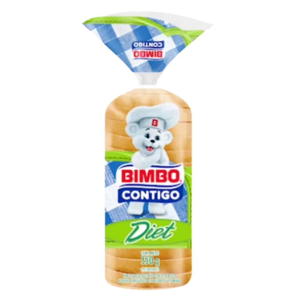 Pan Integral Bimbo Contigo Diet 350gr