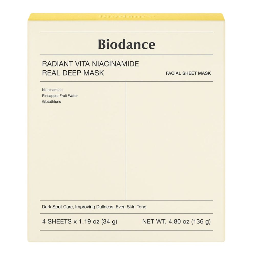 Biodance Radiant Vita Niacinamide Real Deep Mask