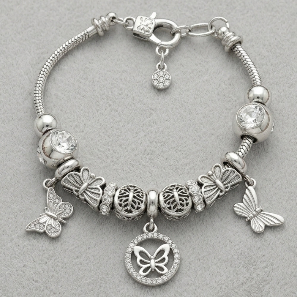 Adrienne Vittadini  Pulsera Dijes Mariposas