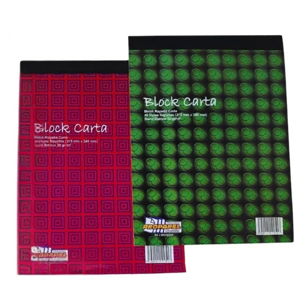 Block Rayado Propapel Tamaño Carta 80 Hojas 215x280mm