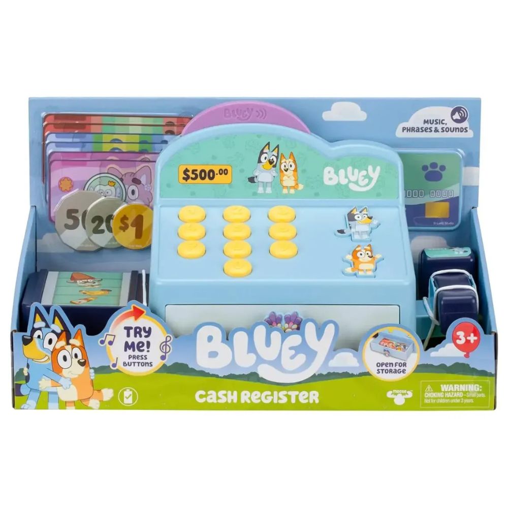 Bluey Caja Registradora 3+