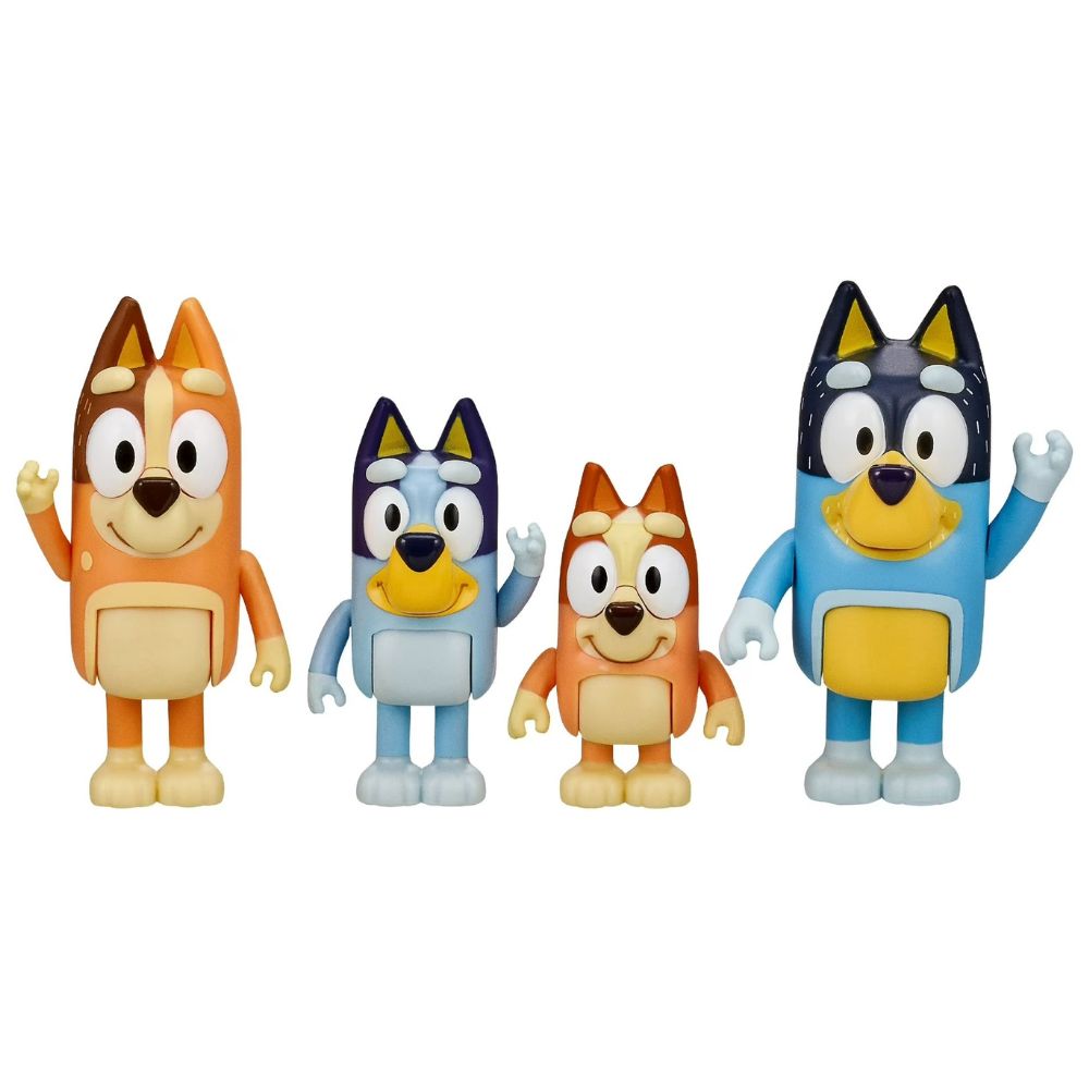Bluey Y Su Familia Set 4 Und 3+