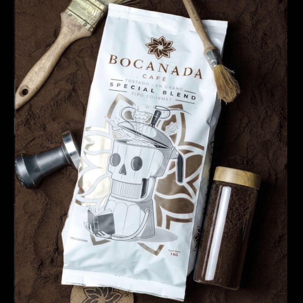 Bocanada Café En Granos Special Blend Tipo Gourmet 1kg 2 Opciones