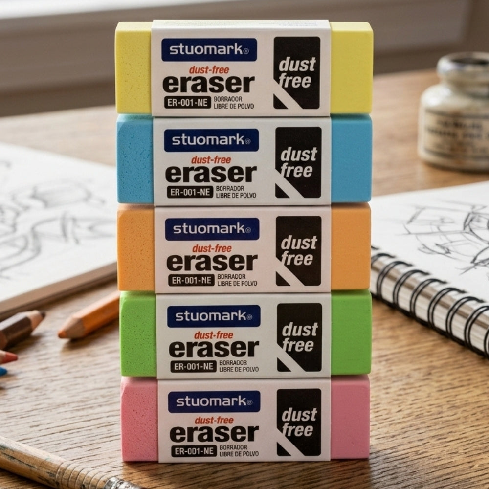 Studmark Borrador Jumbo Colores Neón 1Und