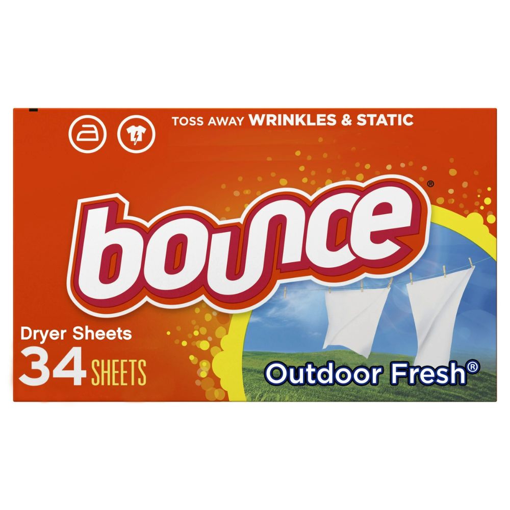 Bounce Suavizante de Tela 34 Sheets Outdoor Fresh