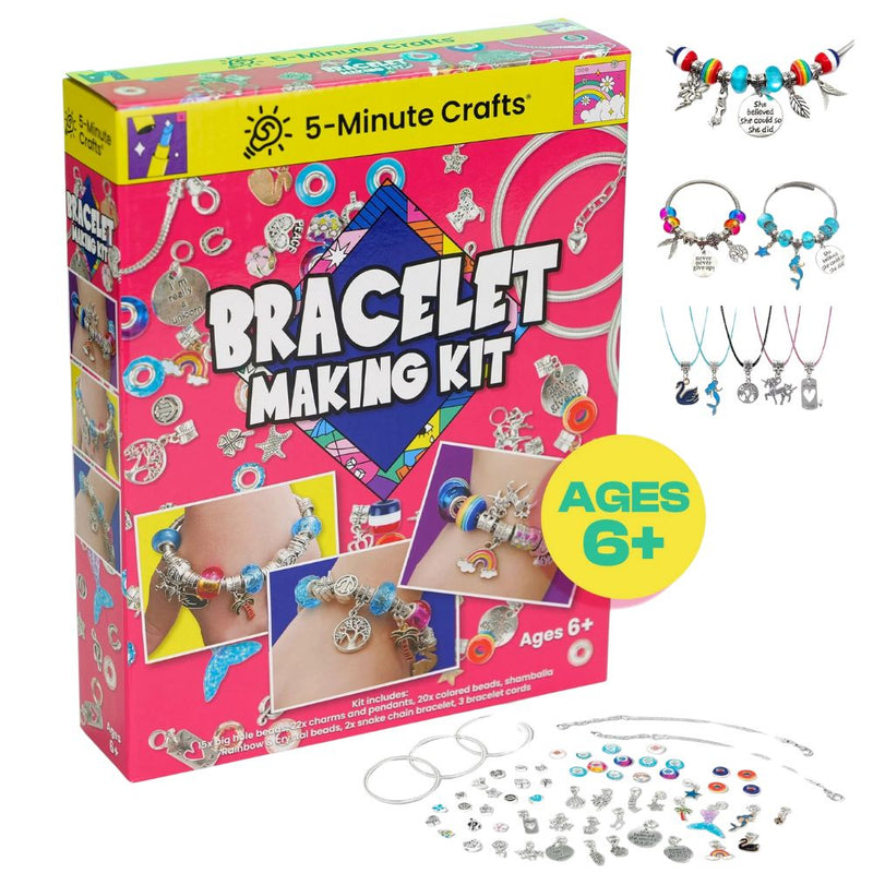 Bracelet Making Kit - Manualidades de 5 Minutos 6+