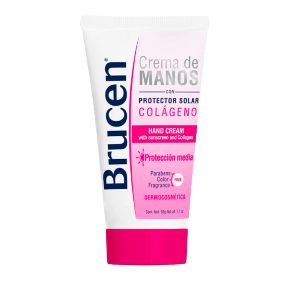 Brucen Crema de Manos con Protector Solar Colageno 50gr