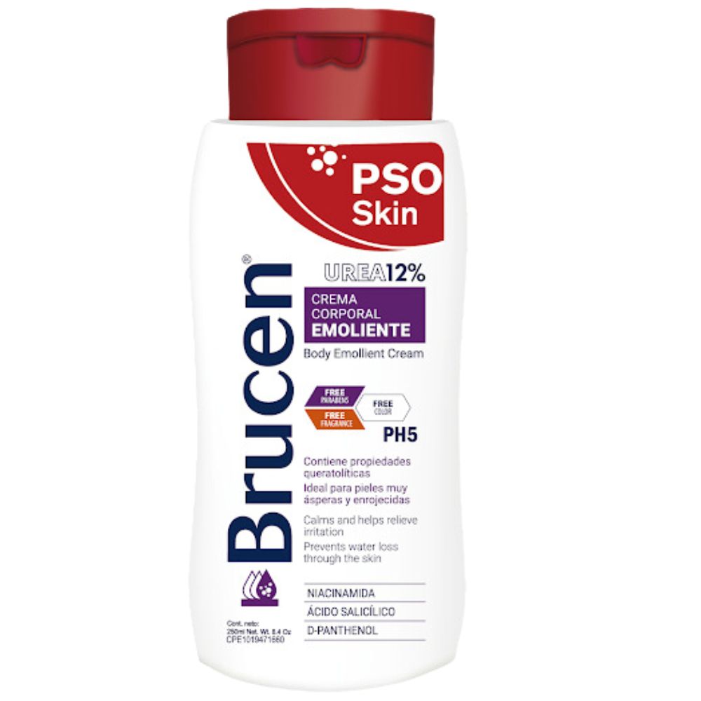 Brucen Crema Corporal Emoliente PSO-Skin Urea 12%  250ml