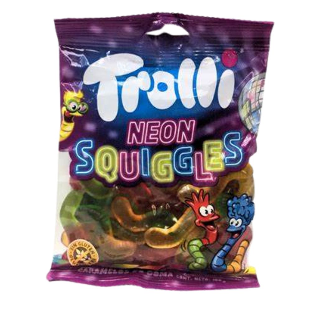 Trolli Gomitas Neon Squiggles 100 Gr