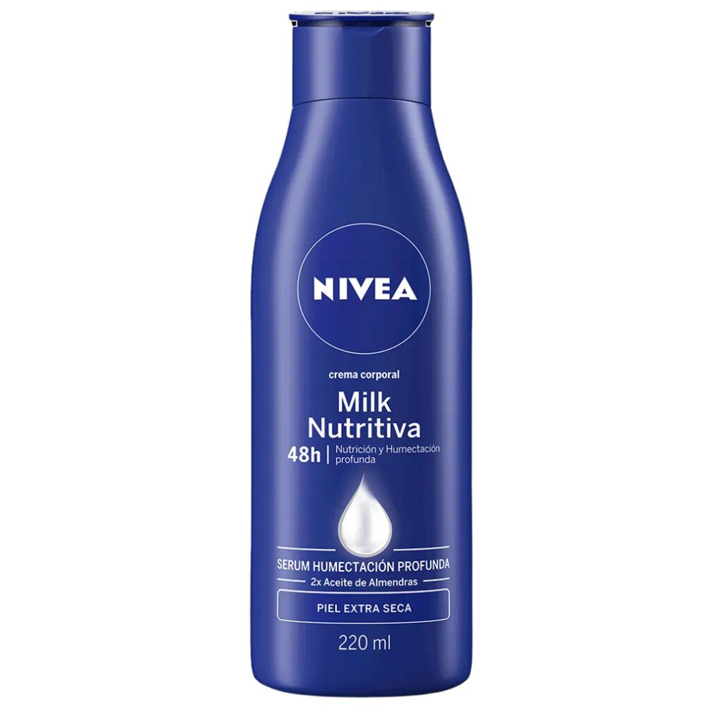 Nivea Body Milk Nutritiva Piel Extra Seca 220ml