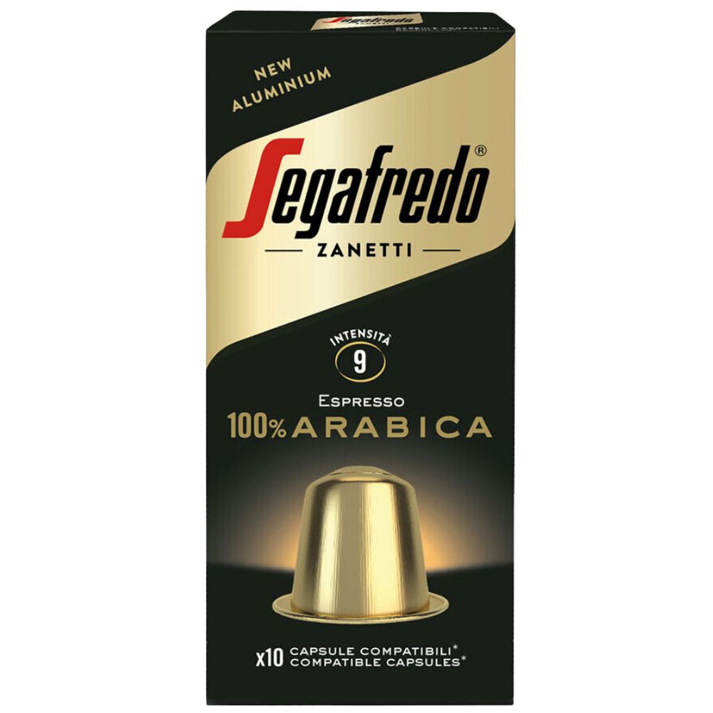 Segafredo Cafe en Capsulas 100% Arabica x 10 Und