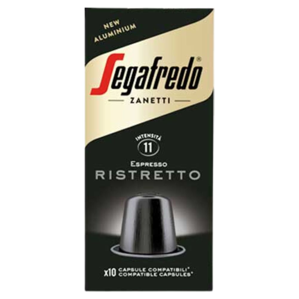 Segafredo Cafe en Capsulas Ristretto x 10 Und