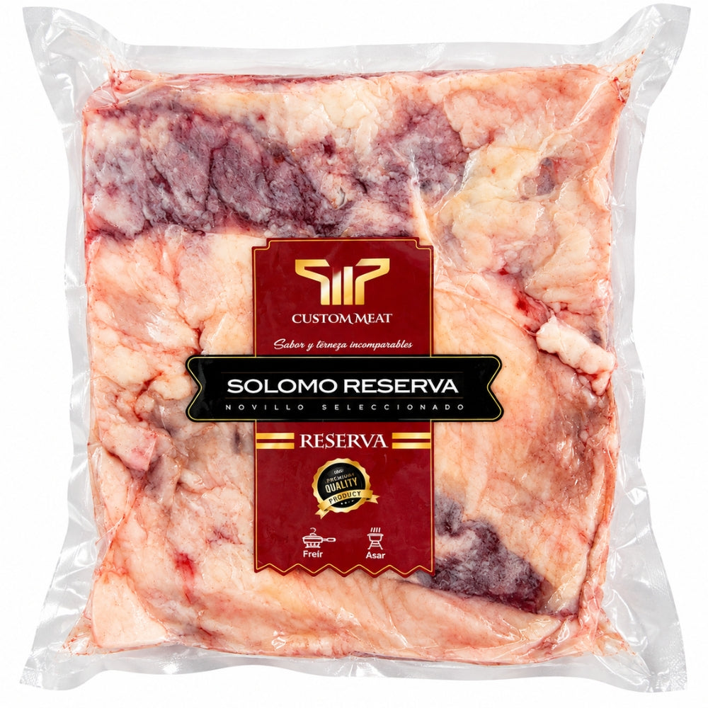 Solomo Reserva Nacional Custom Meat Novillo Seleccionado 1 Pieza Opciones Varias