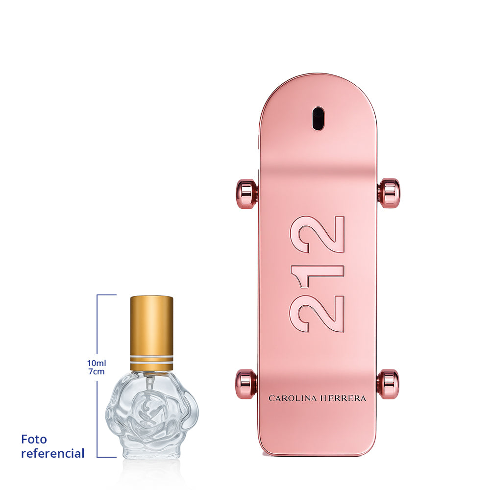 Carolina Herrera 212 Heroes Forever Young Decant Travel Size  Eau De Parfum For Woman 10ml