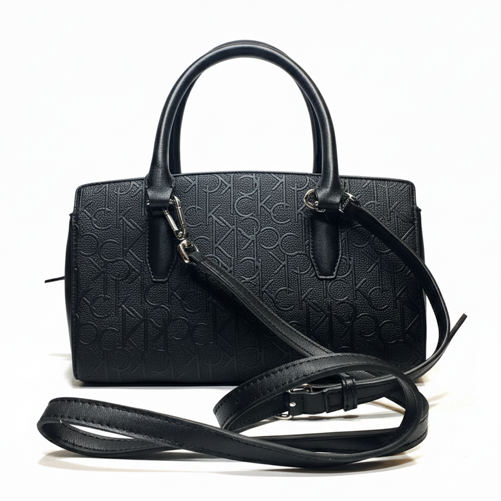 Calvin Klein Cartera Satchel Nia Black