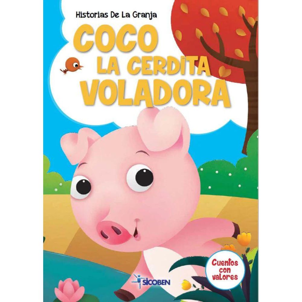 Libro De Lectura Coco La Cerdita Voladora 16 pag