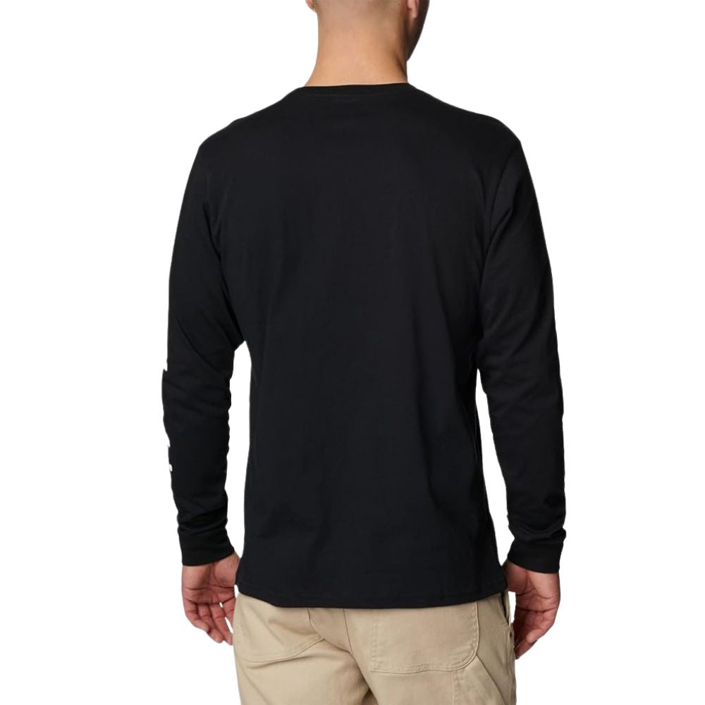 Columbia Franela Rockaway River Graphic LS Tee